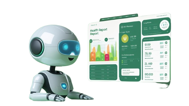 Health file upload illustration